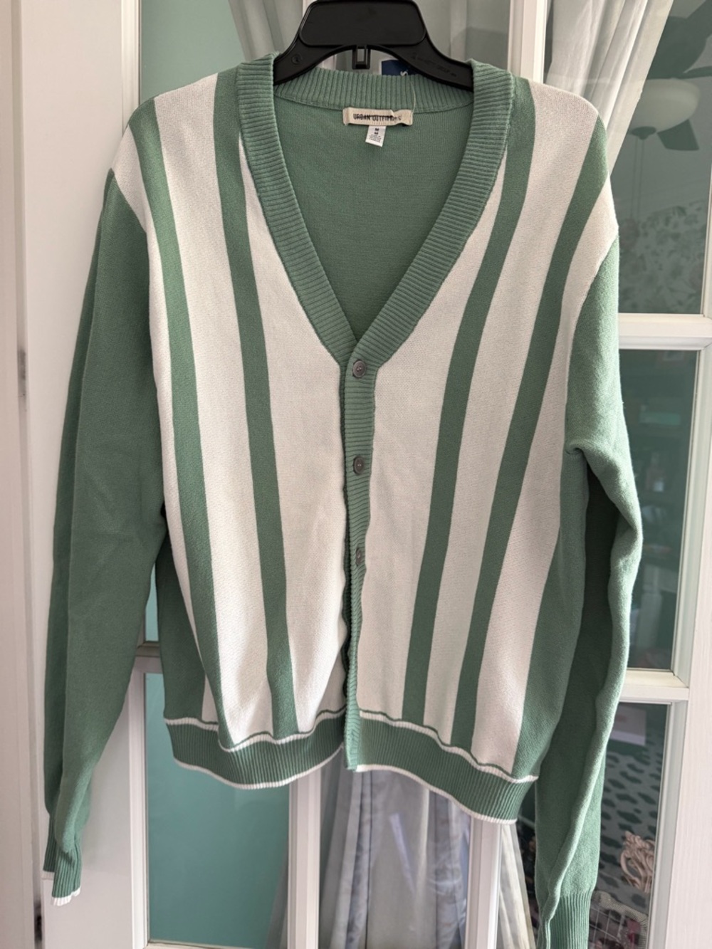 NWT Urban Outfitters Mint Green V-Neck Knit Cardigan